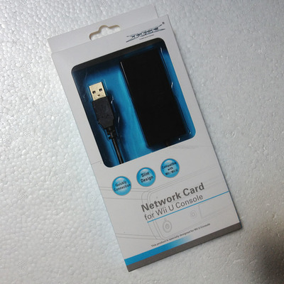 Wii与WiiU网络连接神器 USB有线上网卡转接器现货热销